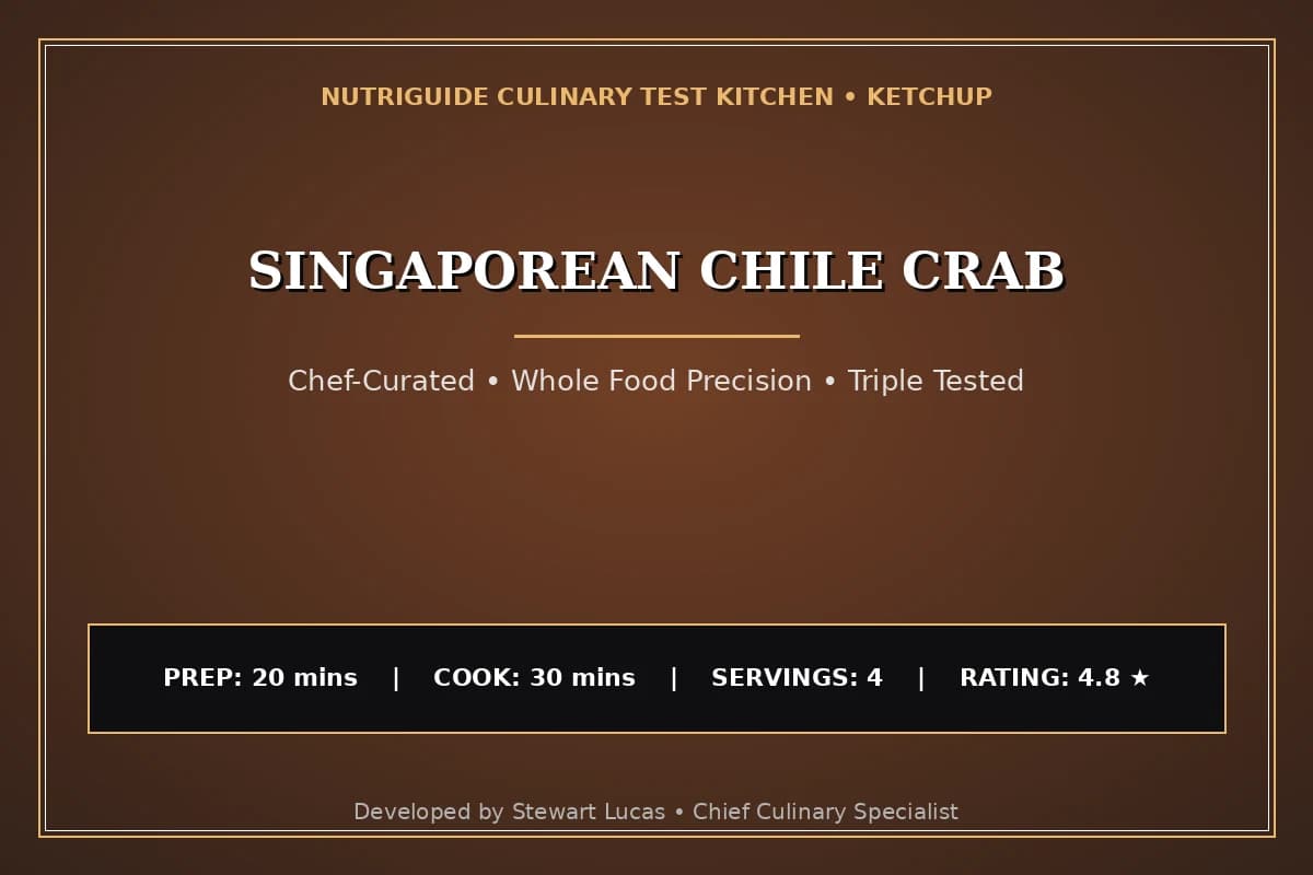 Singaporean Chile Crab