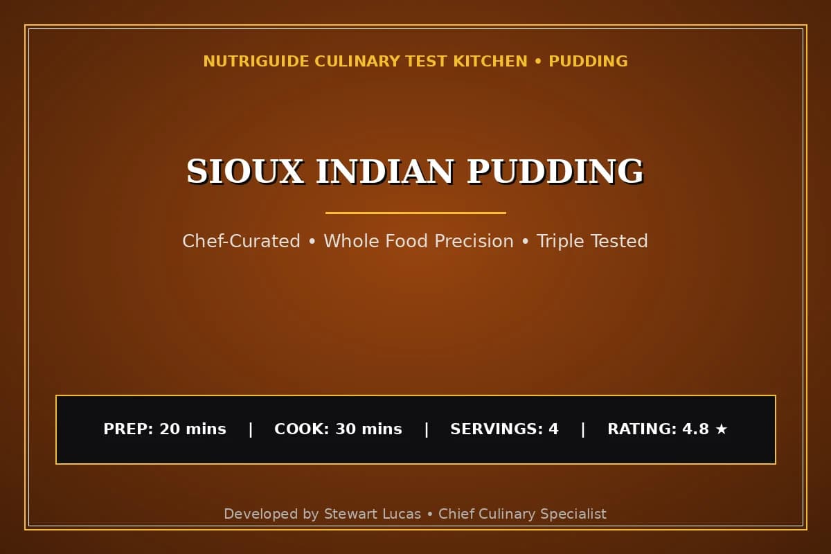 Sioux Indian Pudding
