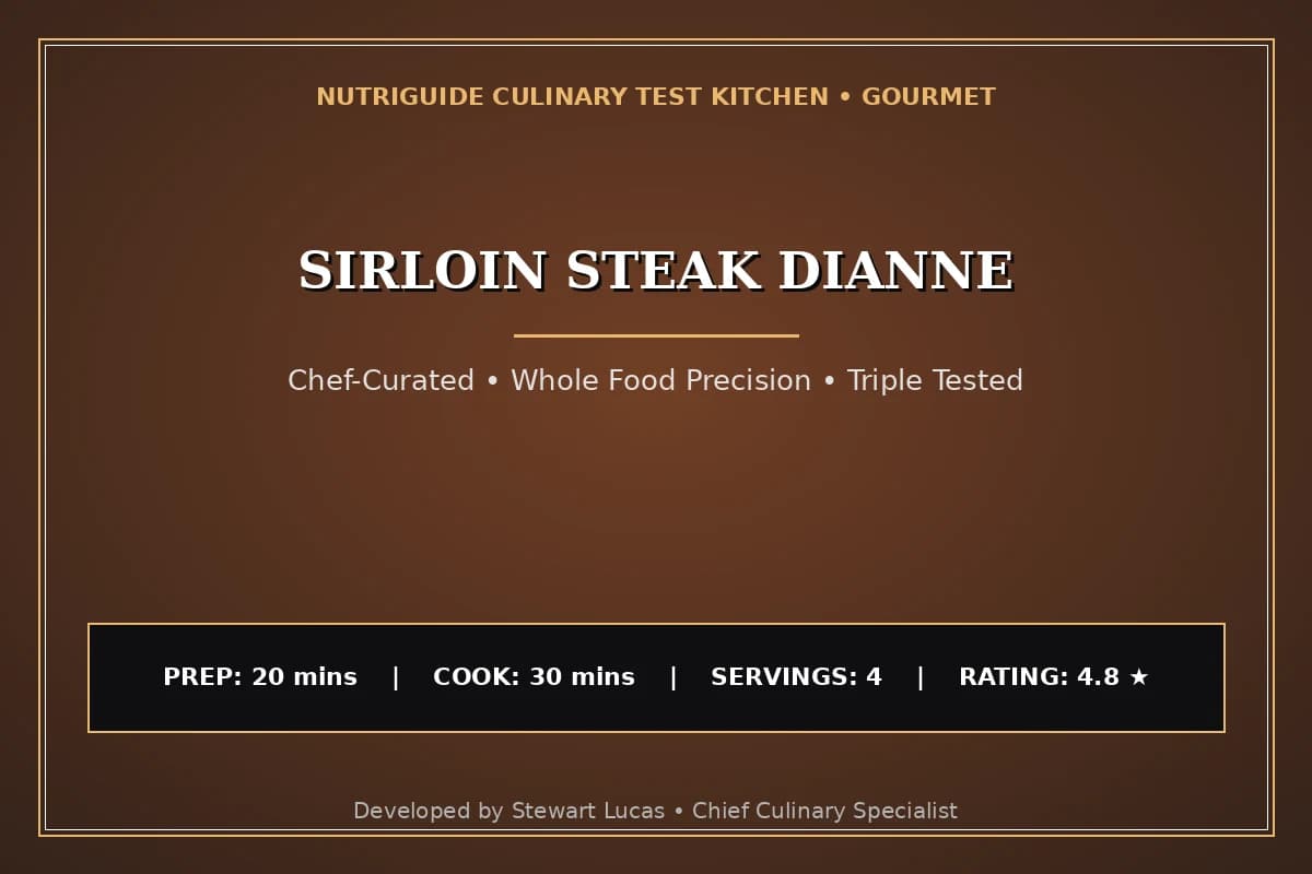 Sirloin Steak Dianne