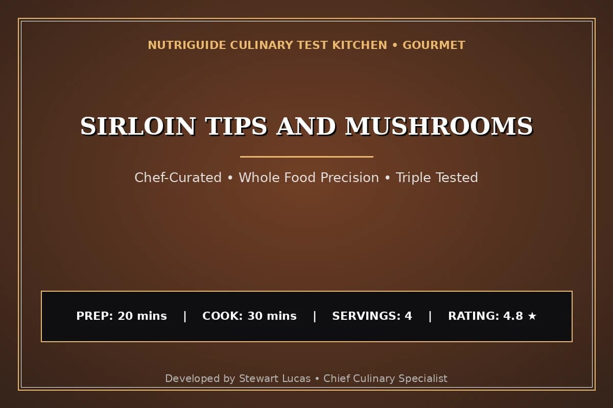 Sirloin Tips And Mushrooms