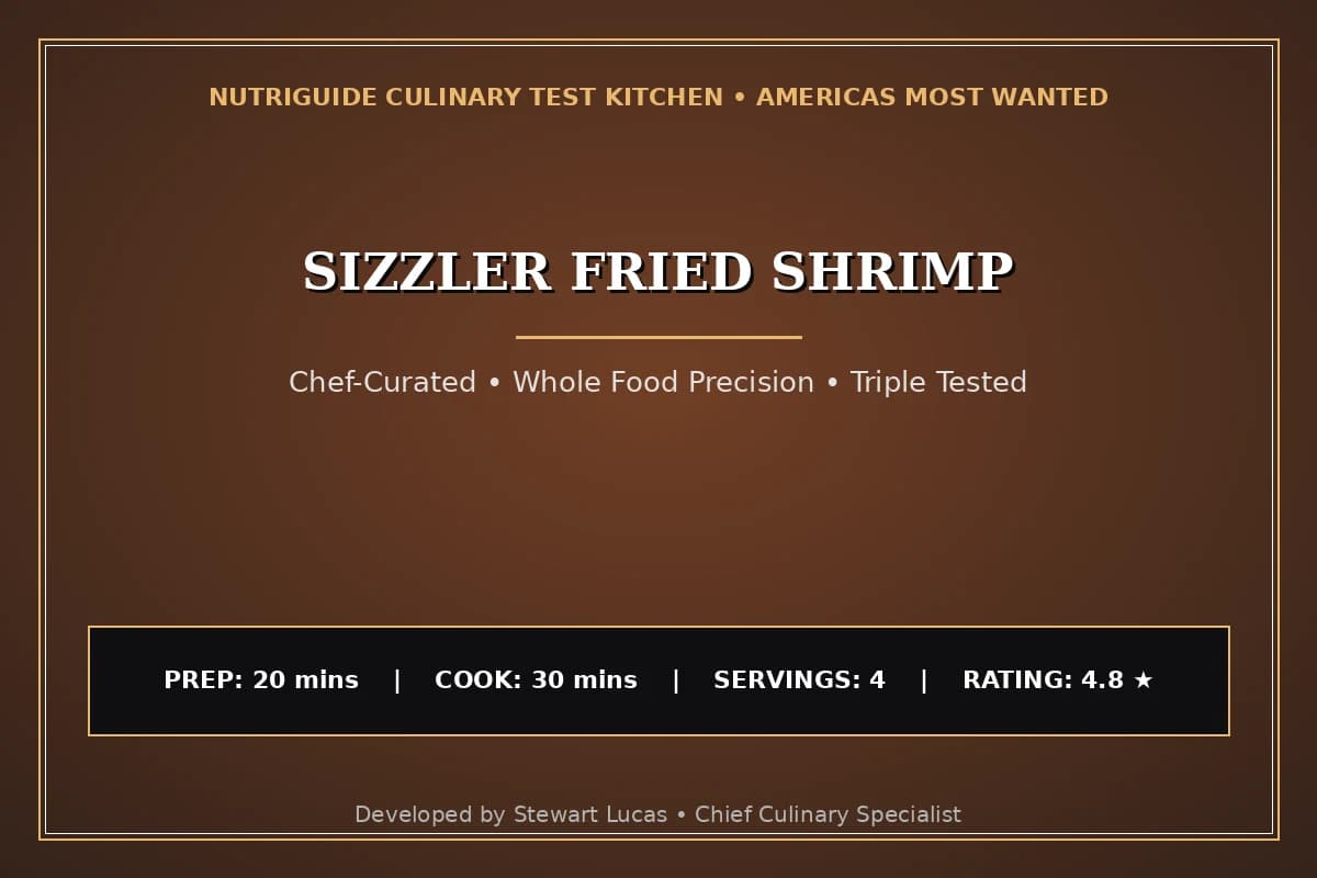 Sizzler Fried Shrimp