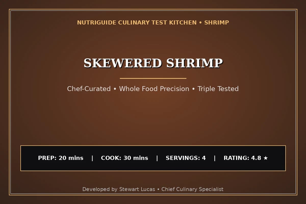 Skewered Shrimp