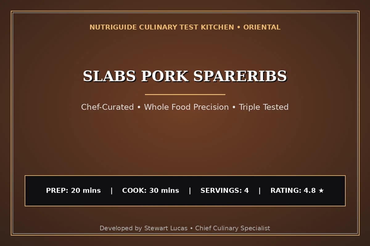 Slabs Pork Spareribs