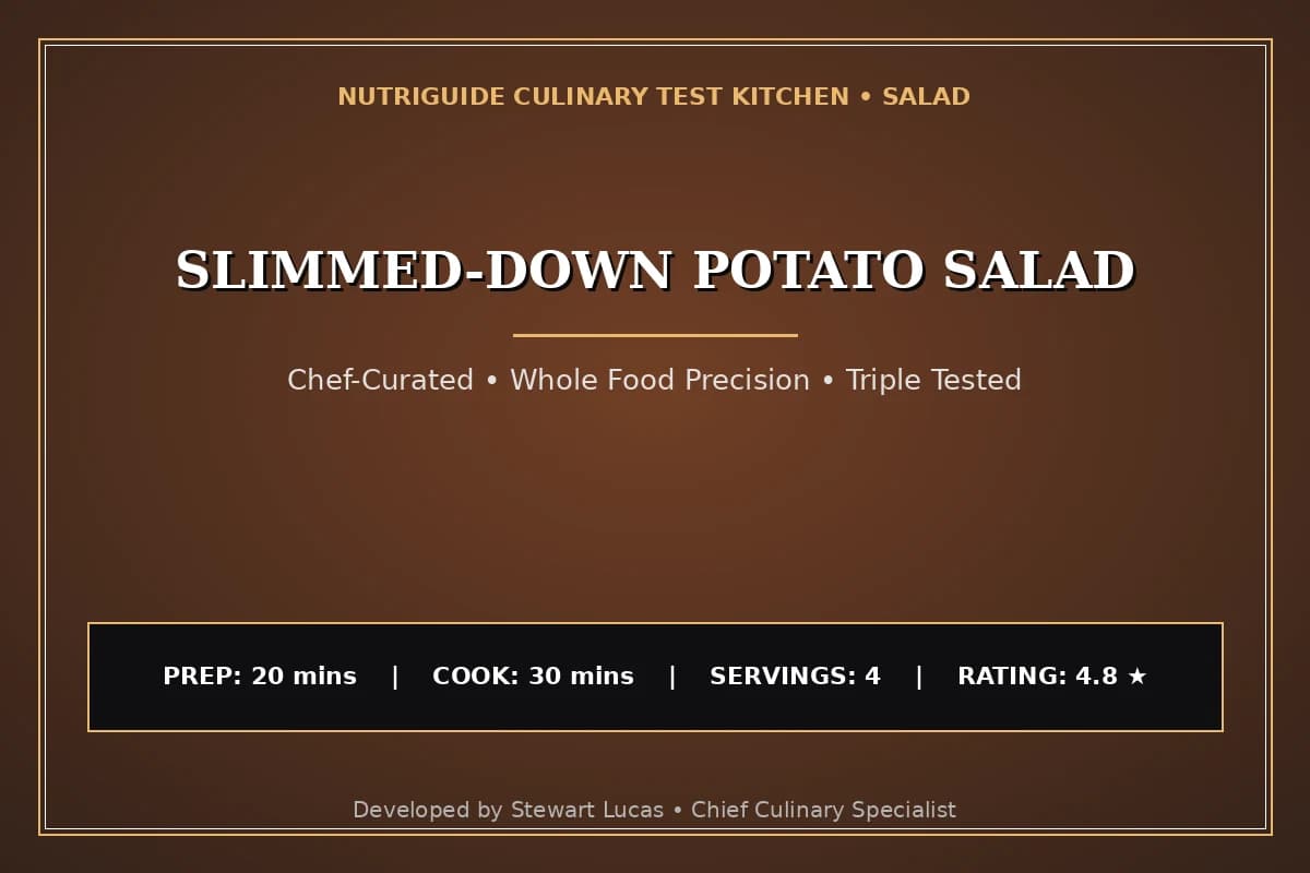 Slimmed-Down Potato Salad