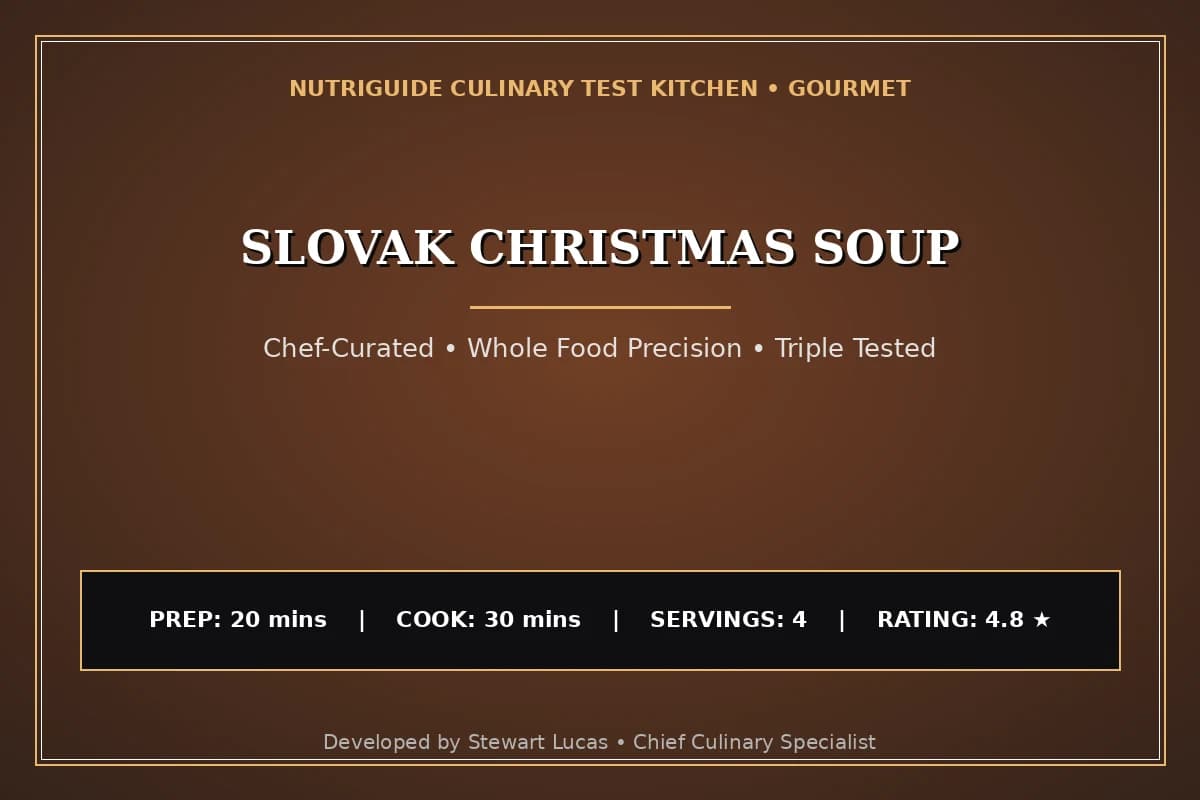 Slovak Christmas Soup