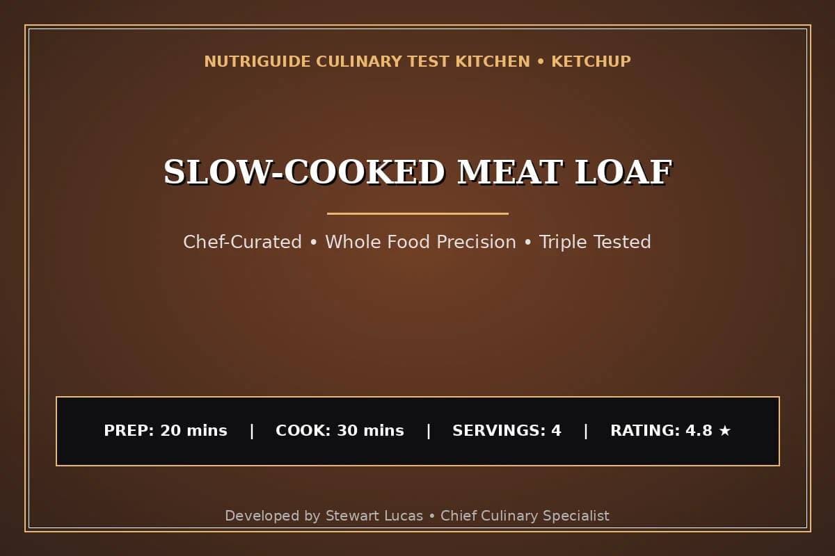 Slow-Cooked Meat Loaf