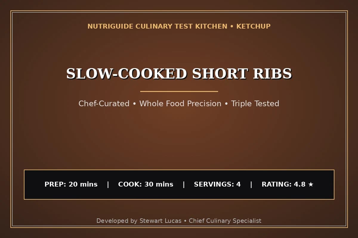 Slow-Cooked Short Ribs