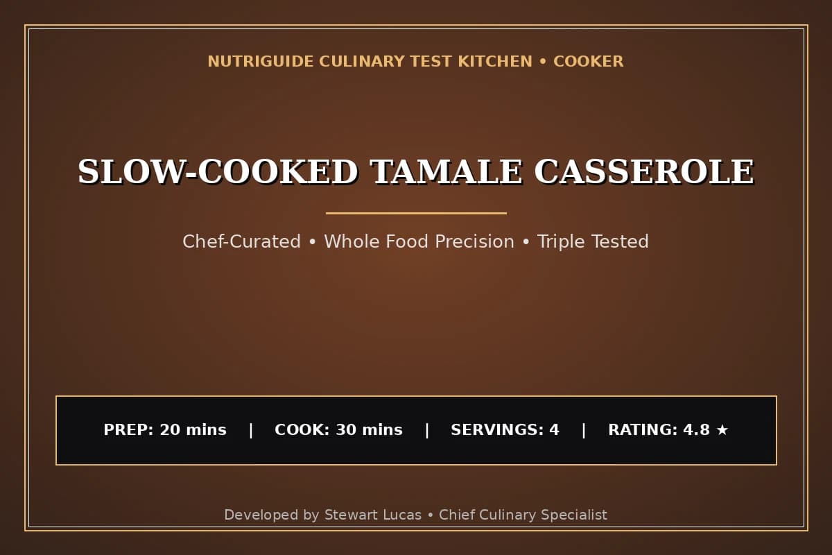 Slow-Cooked Tamale Casserole