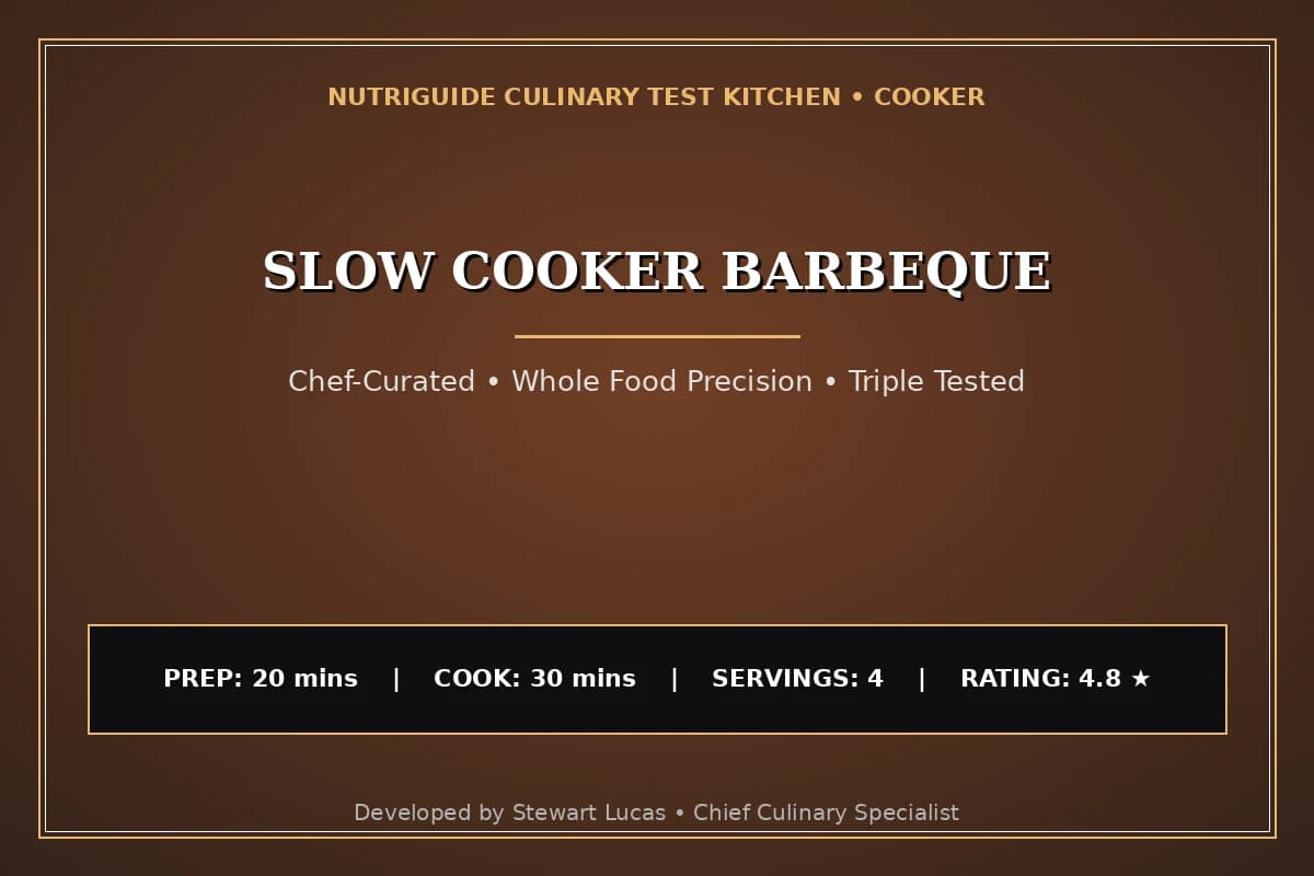 Slow Cooker Barbeque