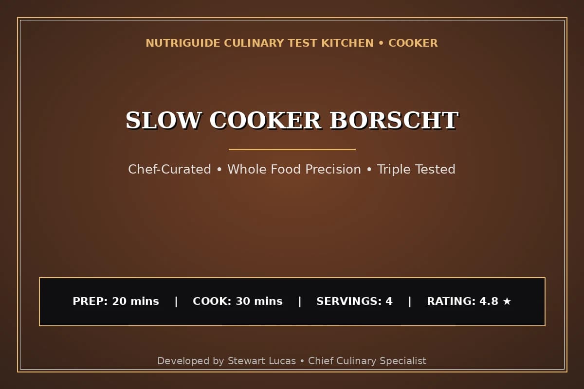 Slow Cooker Borscht