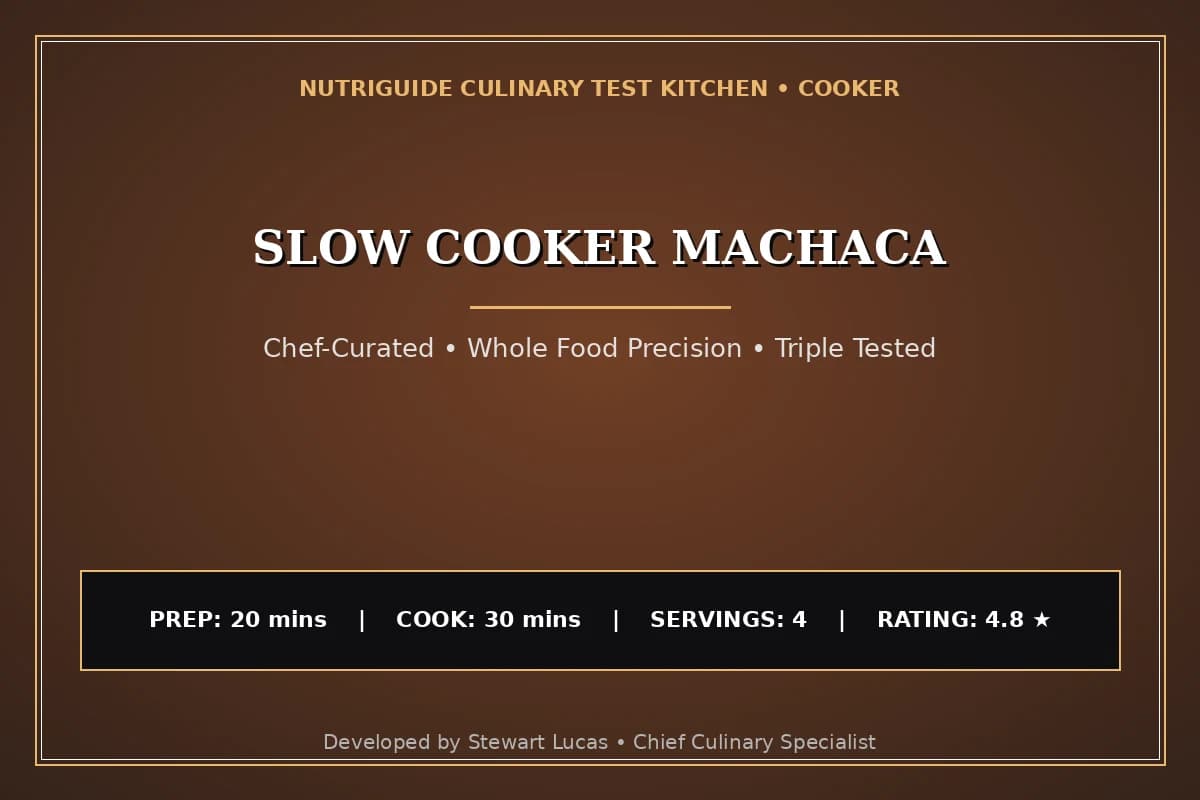 Slow Cooker Machaca
