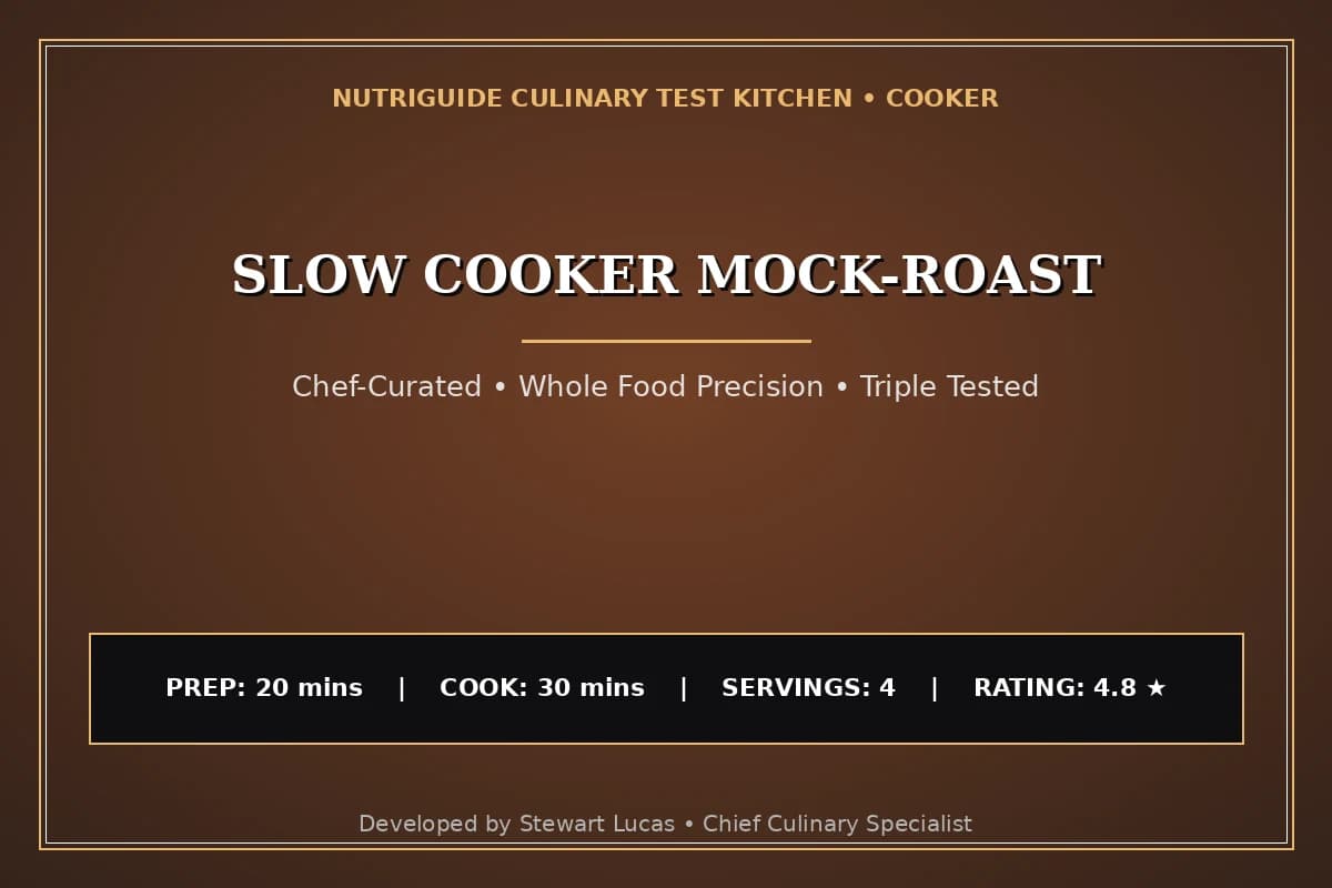 Slow Cooker Mock-Roast