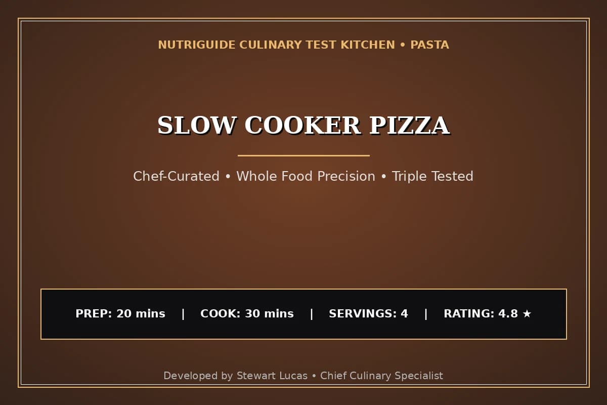 Slow Cooker Pizza