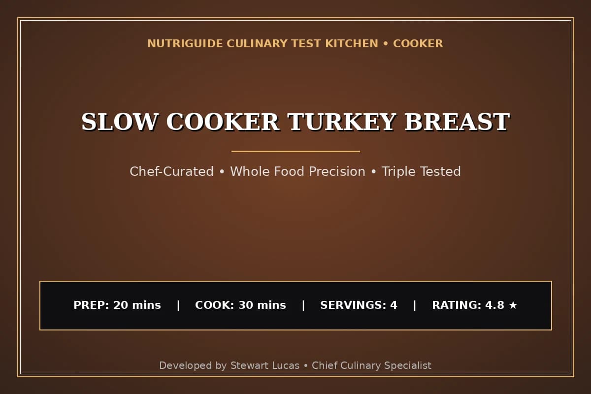 Slow Cooker Turkey Breast