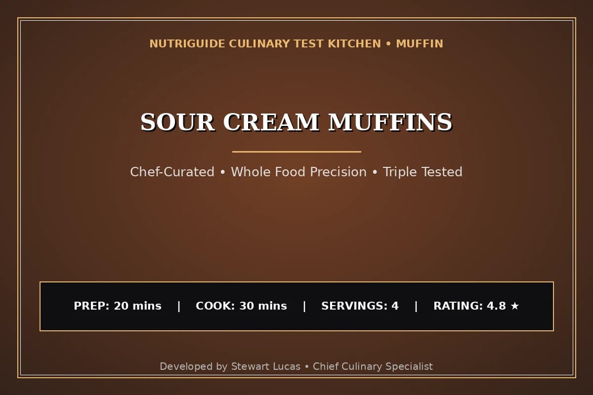 Sour Cream Muffins