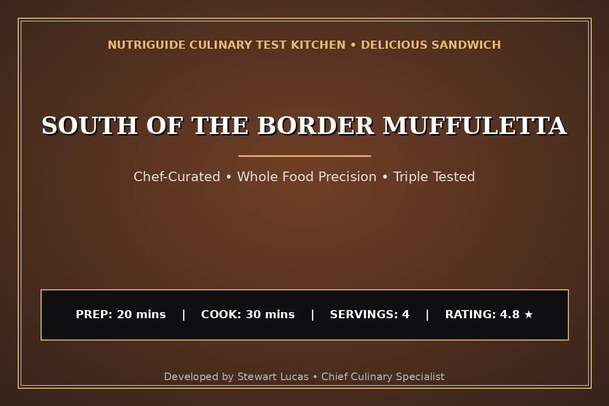 South Of The Border Muffuletta