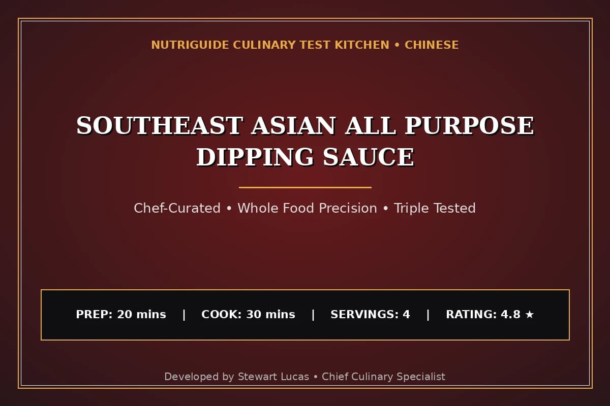 Southeast Asian All Purpose Dipping Sauce