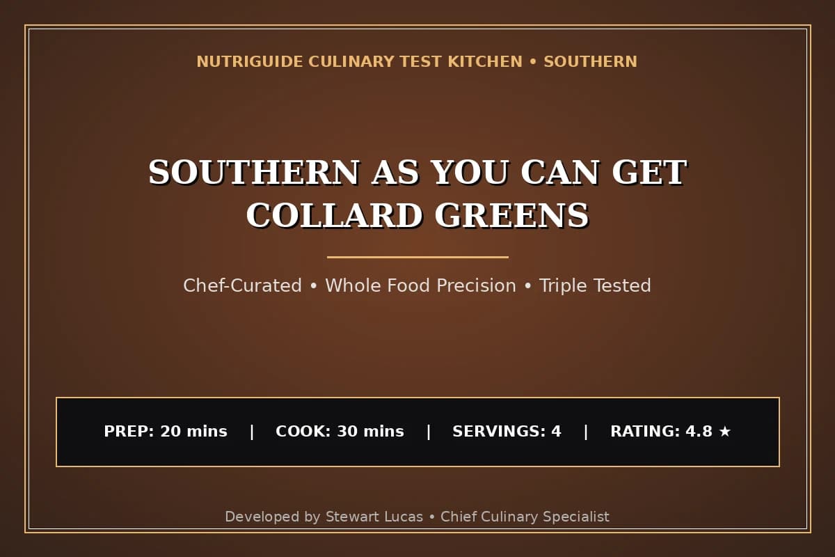 Southern As You Can Get Collard Greens