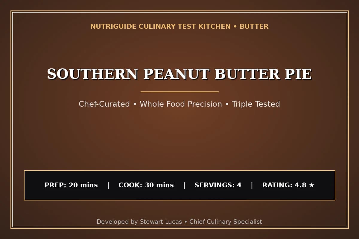 Southern Peanut Butter Pie