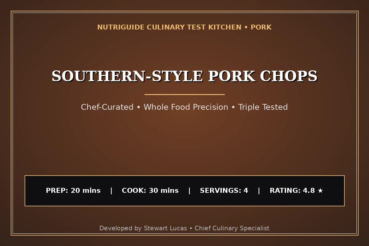 Southern-Style Pork Chops