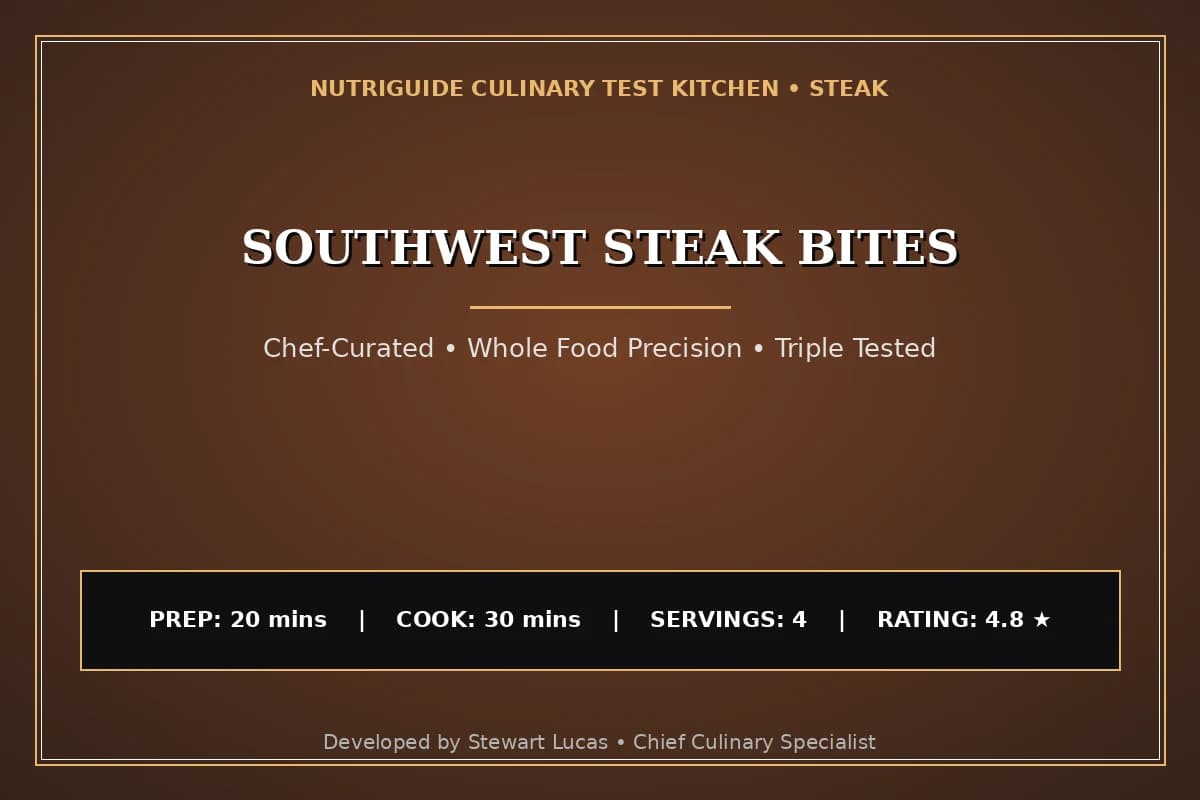 Southwest Steak Bites