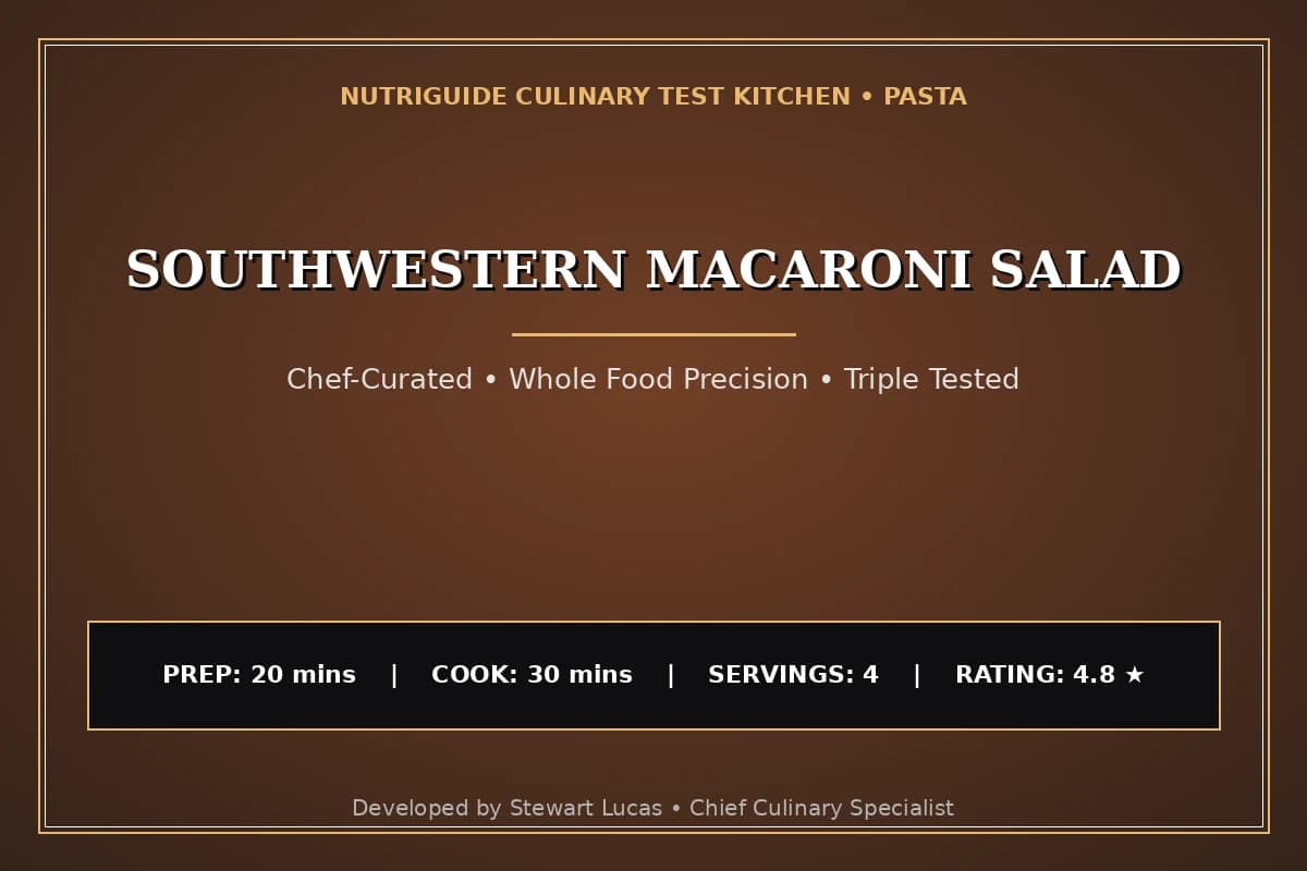 Southwestern Macaroni Salad