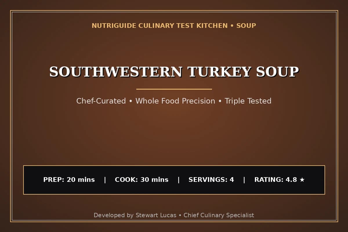 Southwestern Turkey Soup