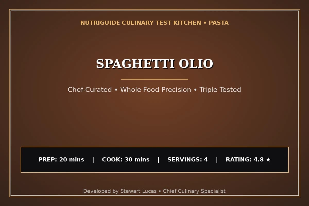 Spaghetti Olio