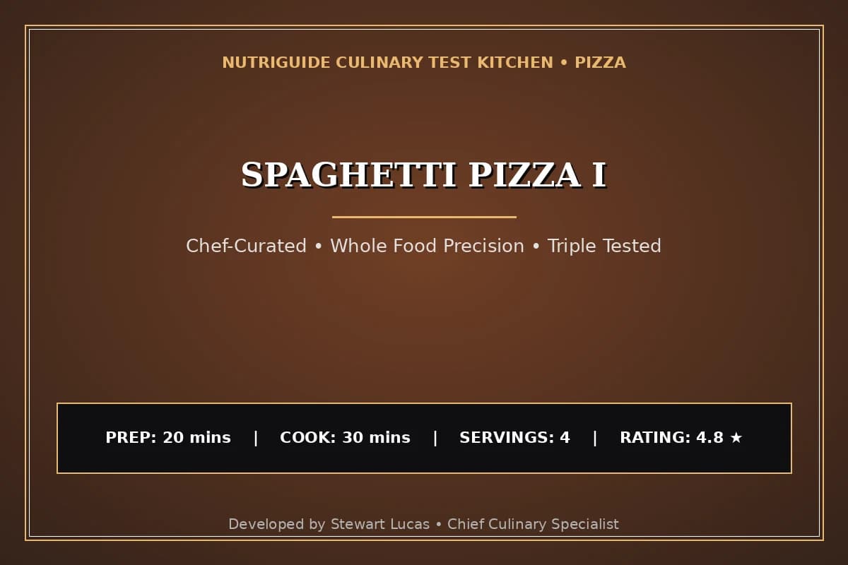 Spaghetti Pizza I