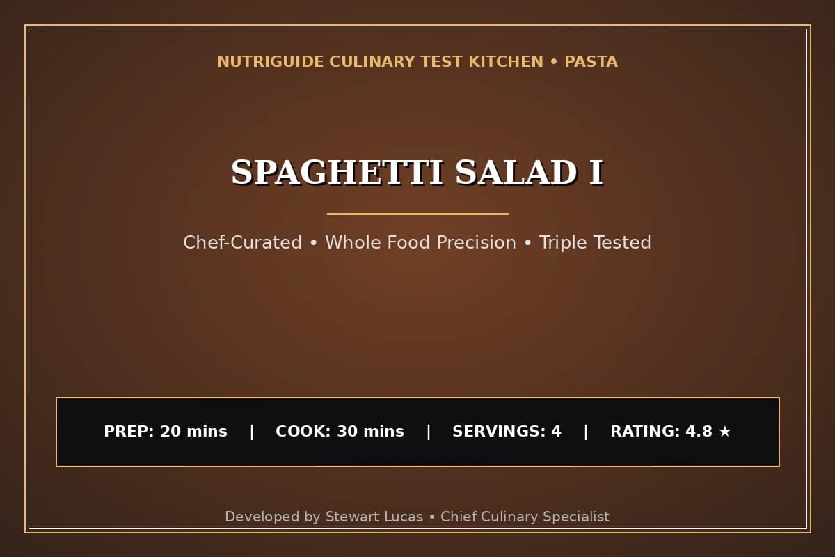Spaghetti Salad I