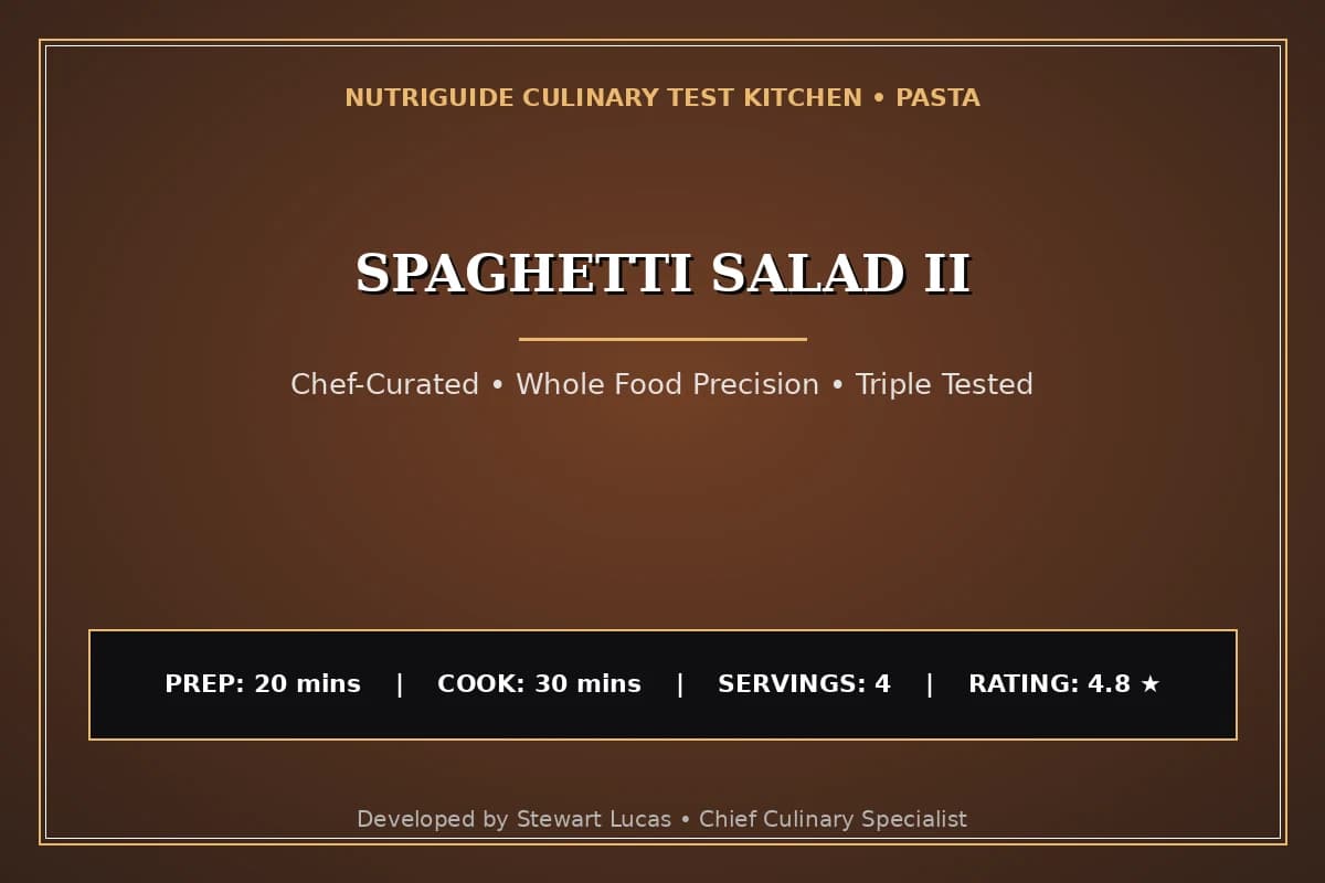 Spaghetti Salad Ii