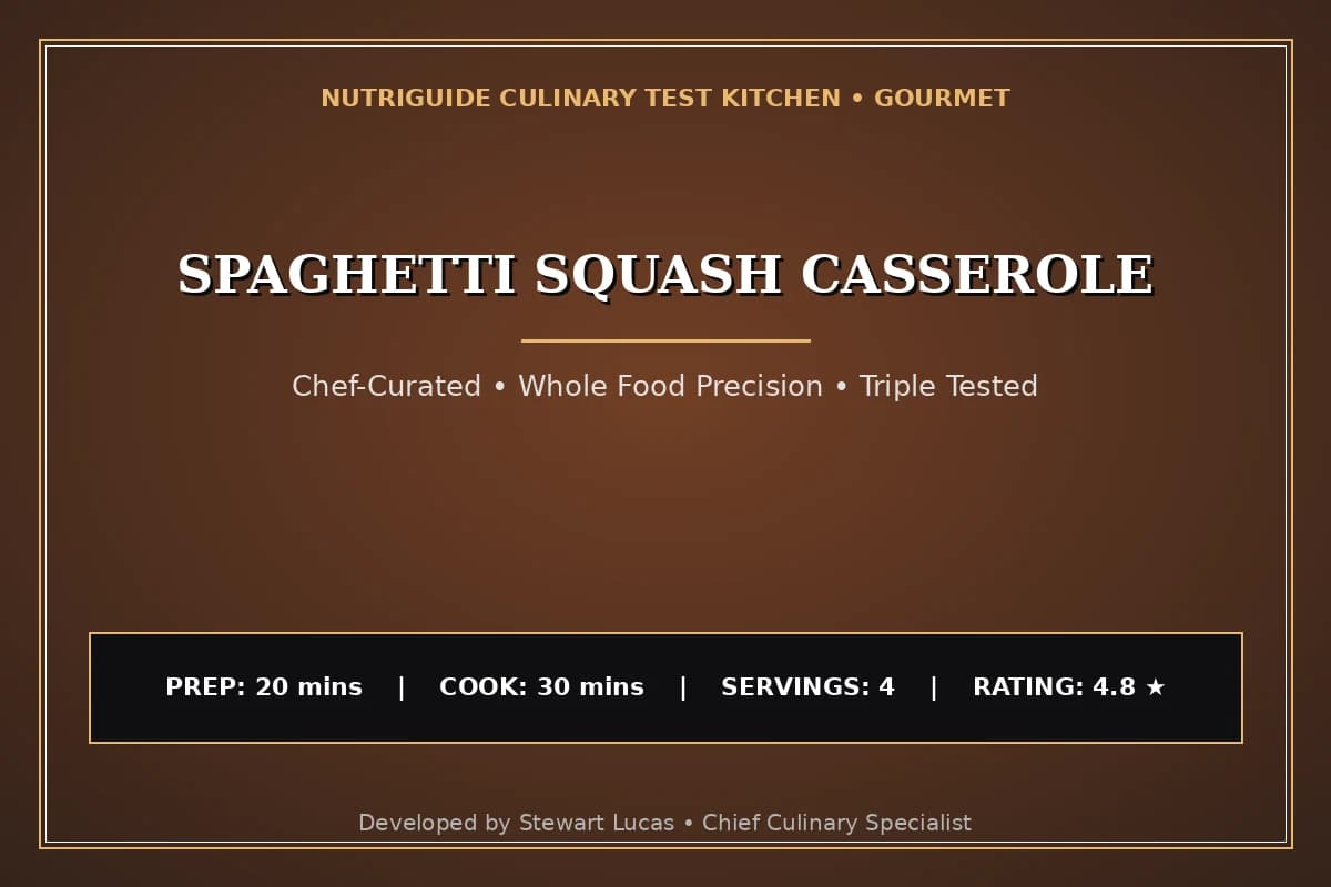 Spaghetti Squash Casserole