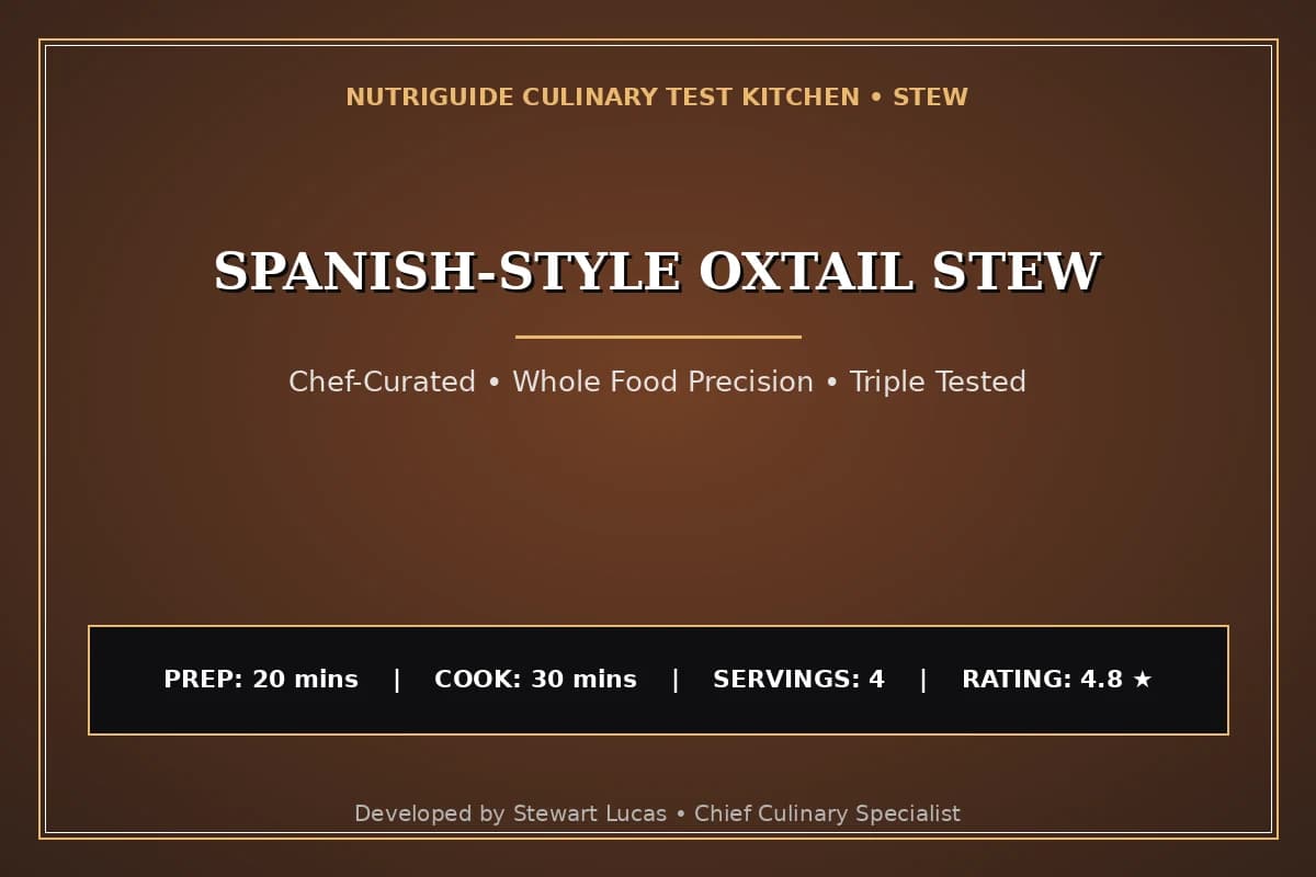 Spanish-Style Oxtail Stew
