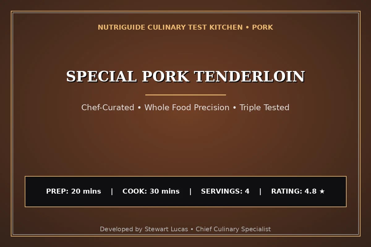 Special Pork Tenderloin