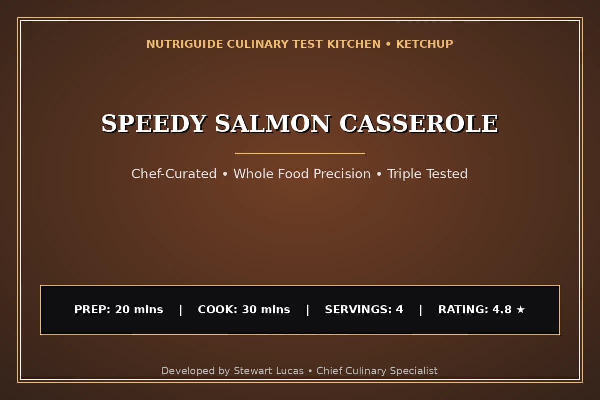 Speedy Salmon Casserole