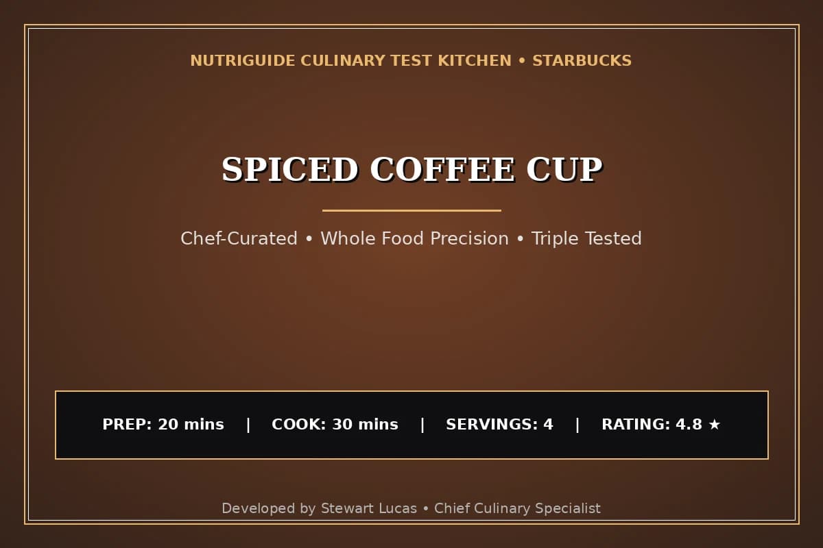 Spiced Coffee Cup
