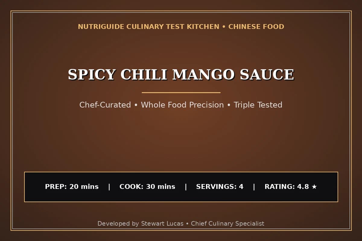 Spicy Chili Mango Sauce