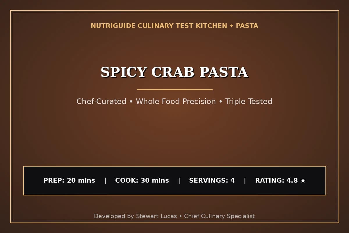 Spicy Crab Pasta