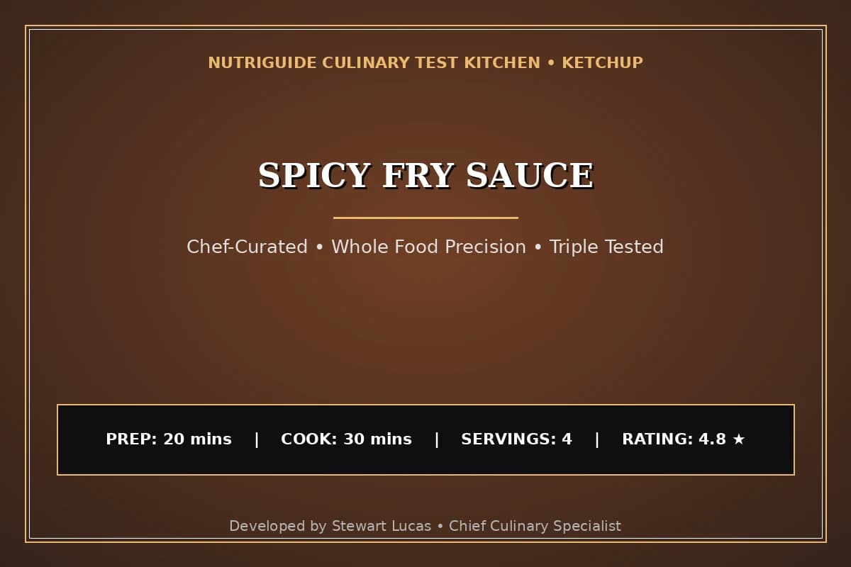 Spicy Fry Sauce
