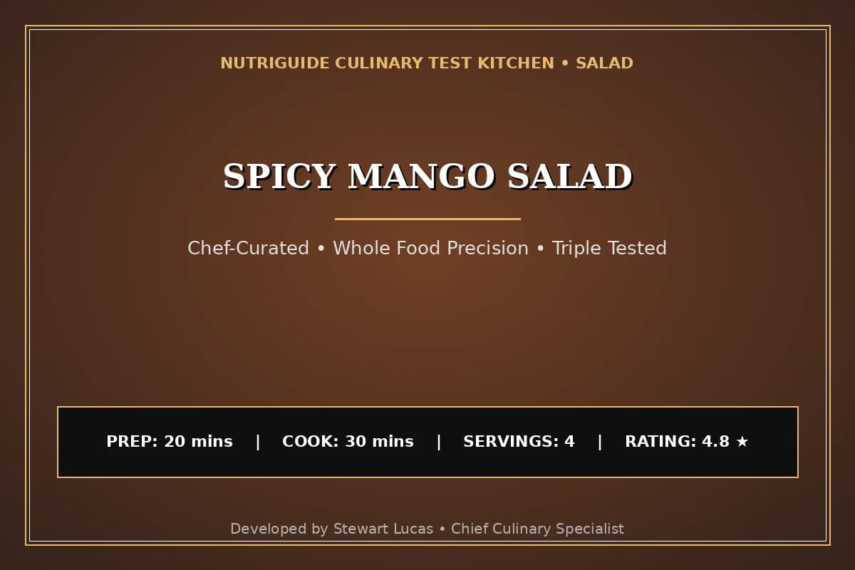 Spicy Mango Salad