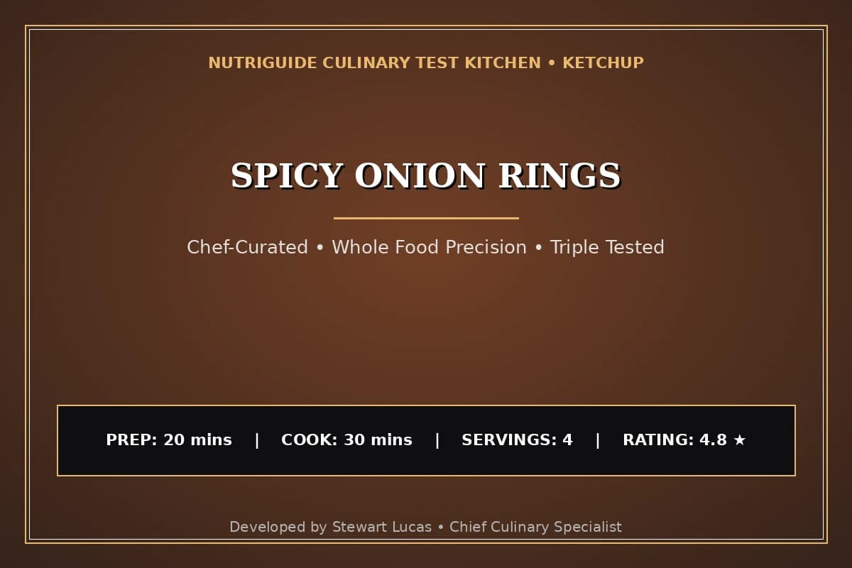 Spicy Onion Rings