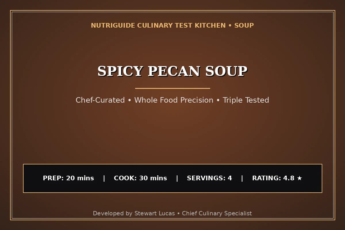 Spicy Pecan Soup
