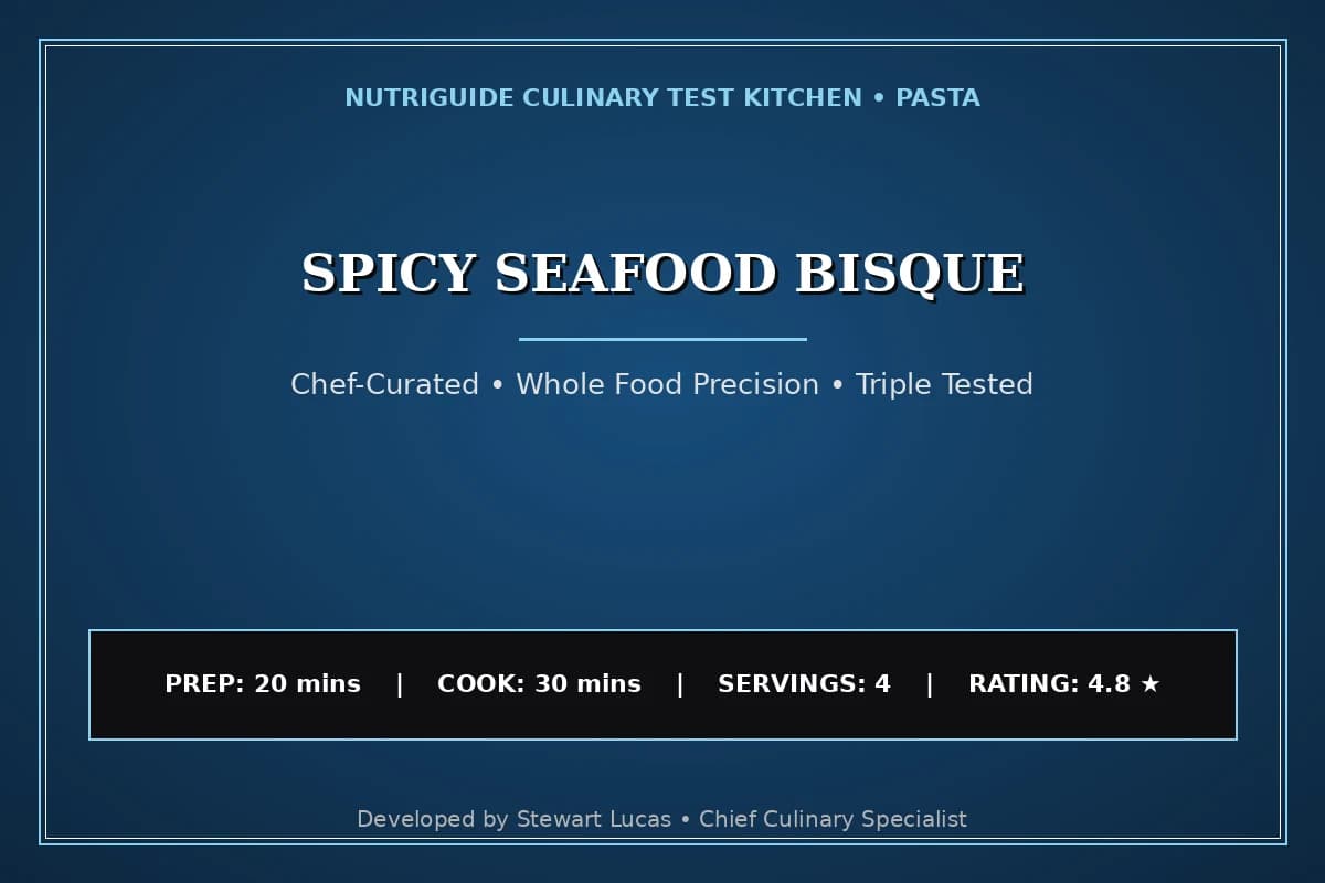 Spicy Seafood Bisque