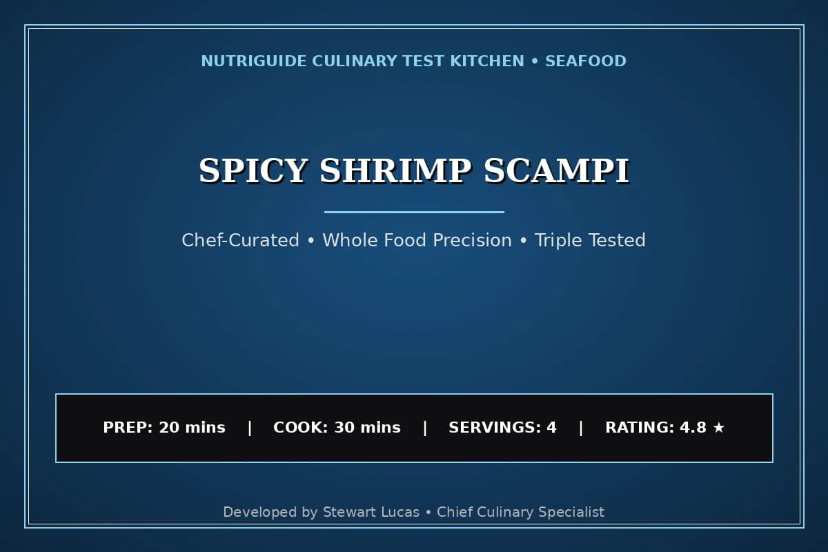 Spicy Shrimp Scampi