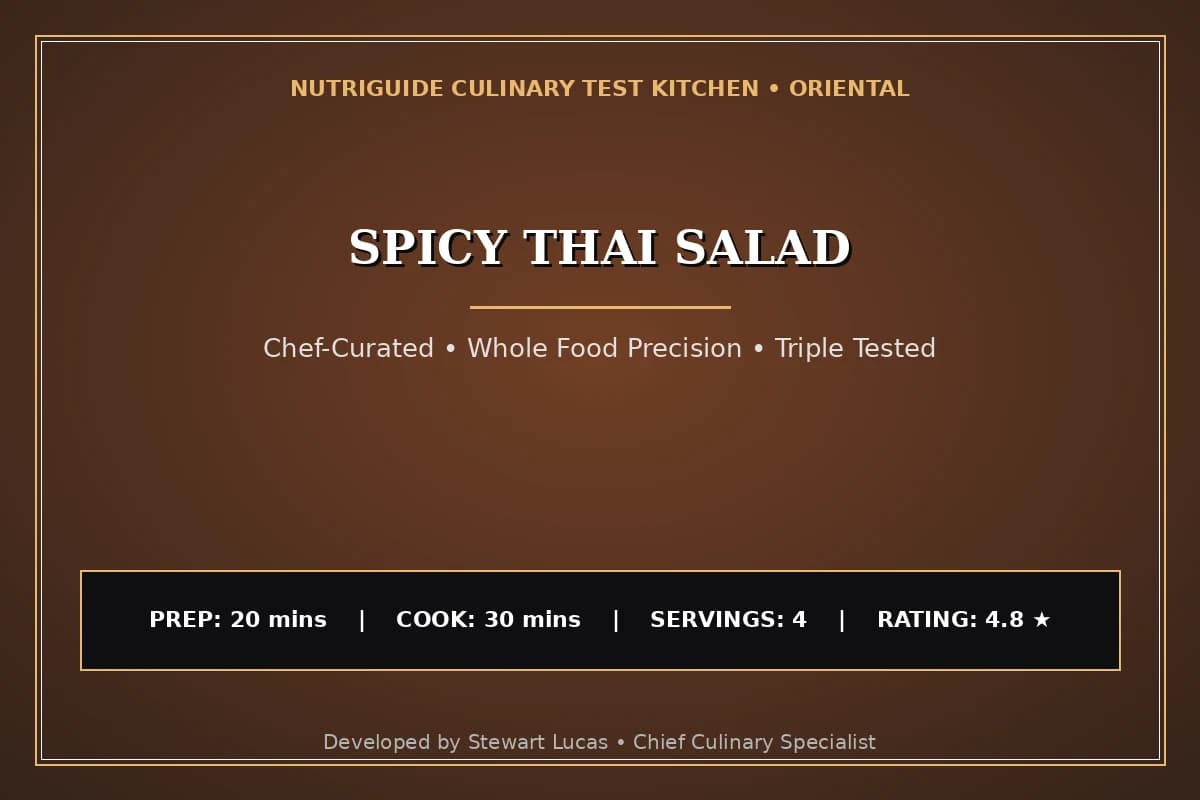 Spicy Thai Salad