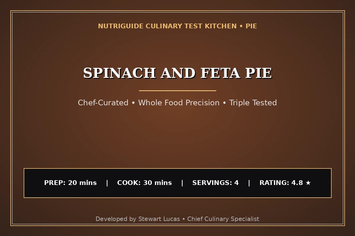 Spinach And Feta Pie