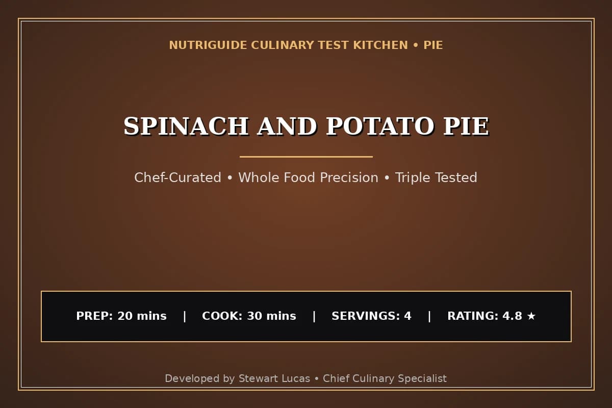 Spinach And Potato Pie
