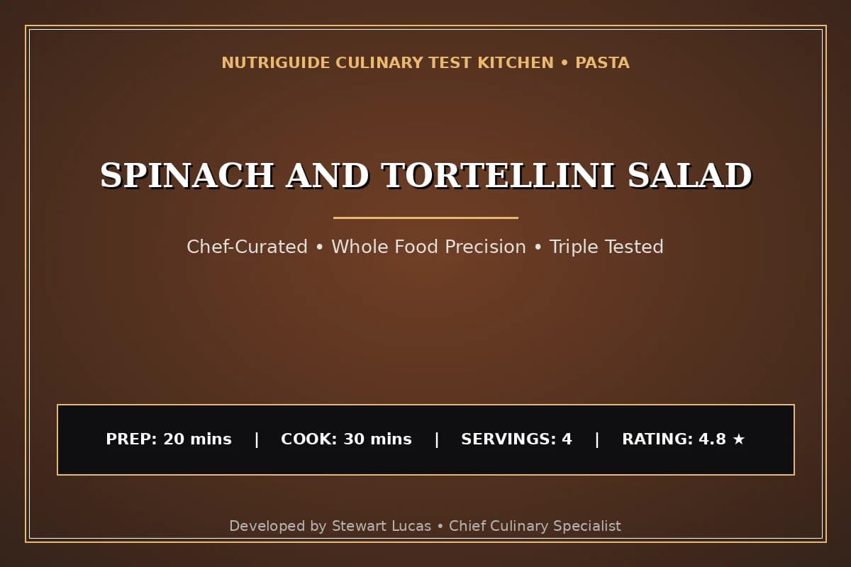 Spinach And Tortellini Salad