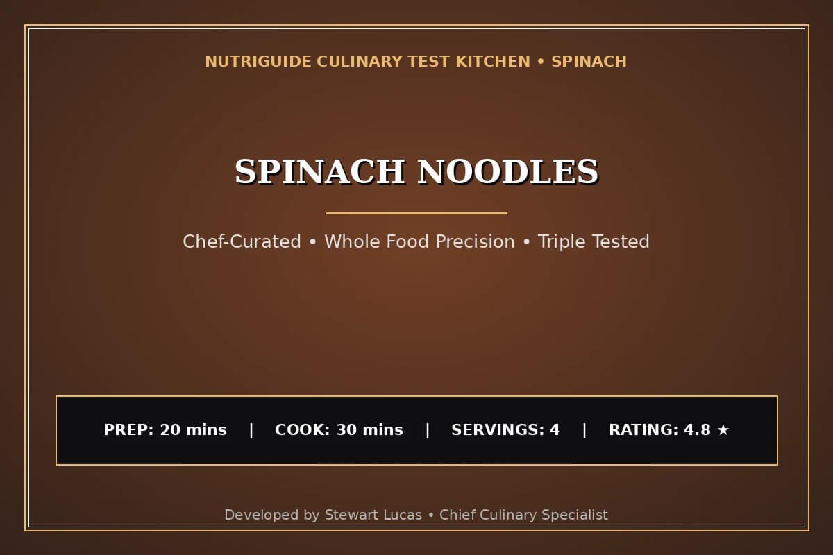 Spinach Noodles