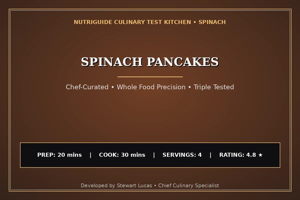 Spinach Pancakes